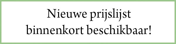Klik hier om onze prijslijst te openen!