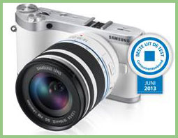 Samsung NX300 beste uit de test van de Consumentenbond juni 2013!